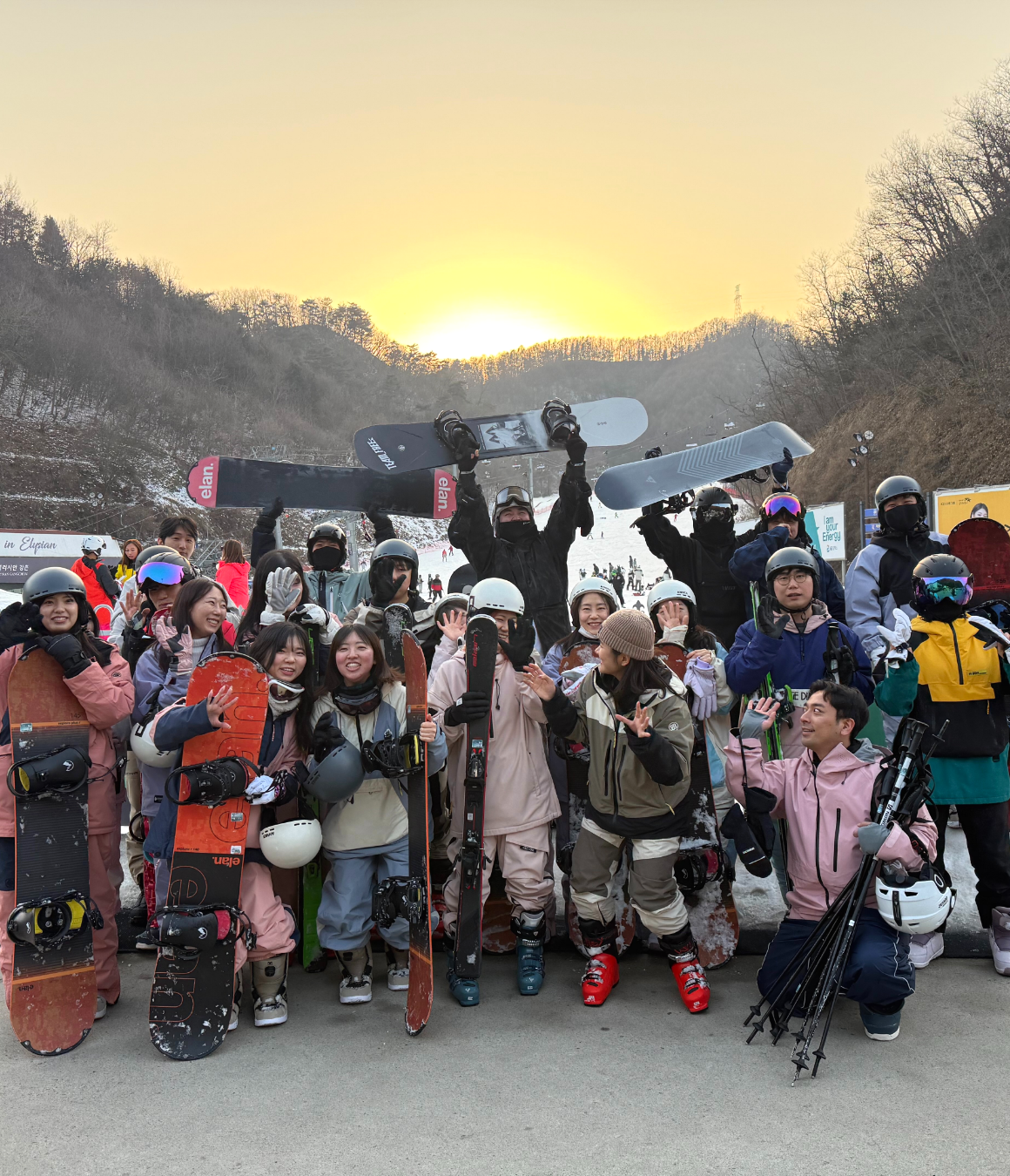 강촌, 스키&보드 여행